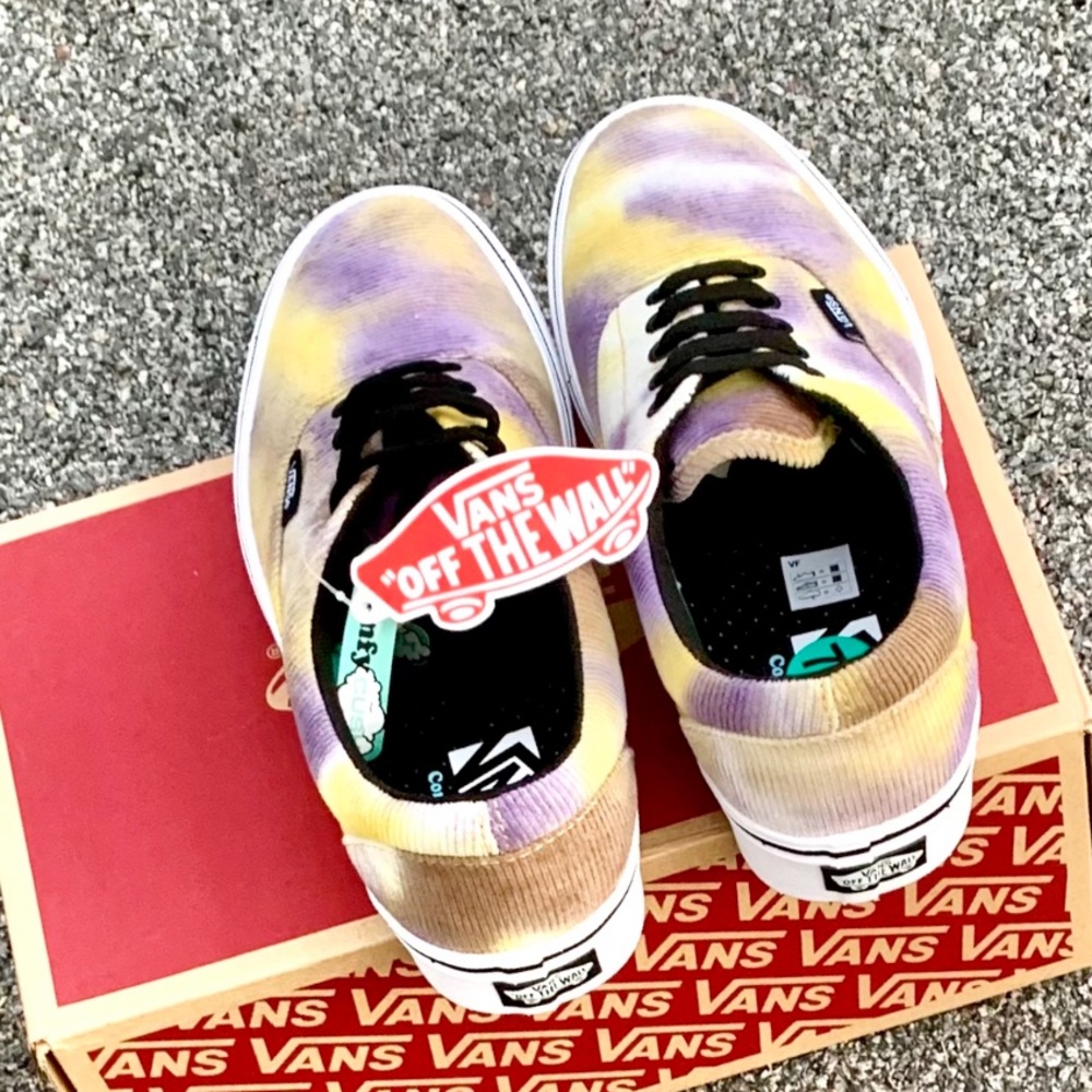 Sale NWT Vans Retro 90’s Boho Tie Dye Blast Classic Comfycush Era - Picture 9 of 12